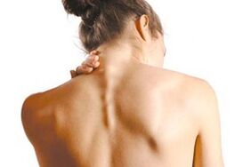 Dolor de cuello con osteocondrosis cervical