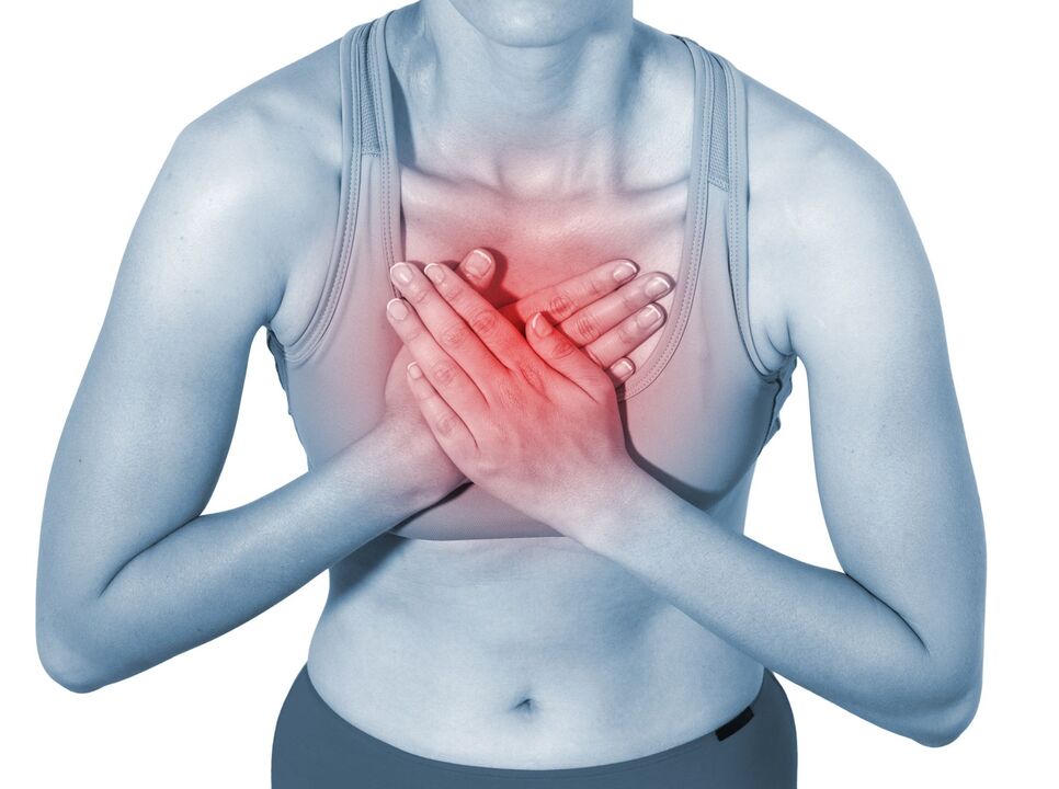 síntomas de osteocondrosis torácica